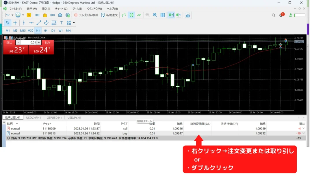 FX 放置方法