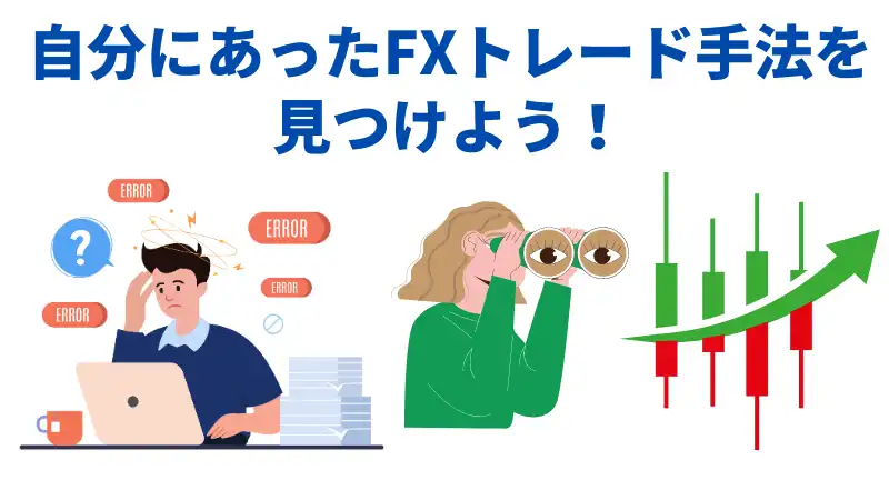 自分にあったトレード手法を見つけよう