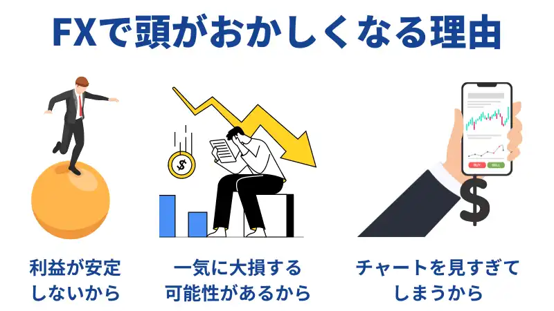 FXで頭がおかしくなる理由