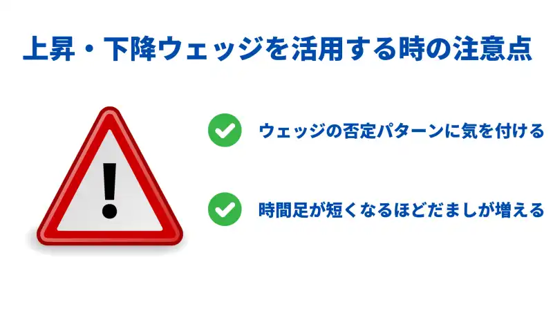ウェッジ注意点