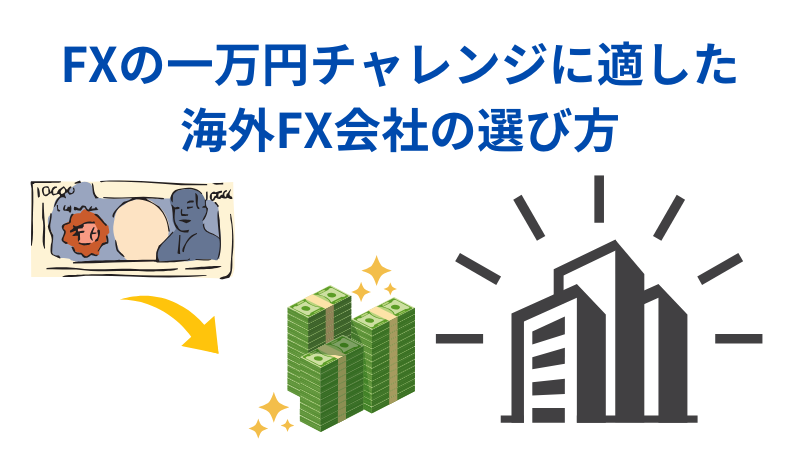FXの一万円チャレンジに適した海外FX会社の選び方　H2画像