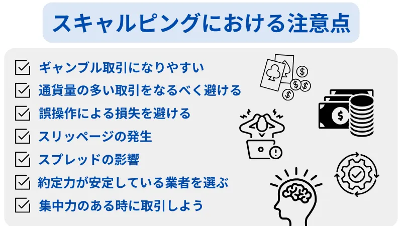 fx スキャルピング しか勝てない 注意点