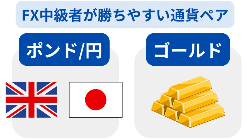 FX中級者 勝ちやすい 通貨ペア