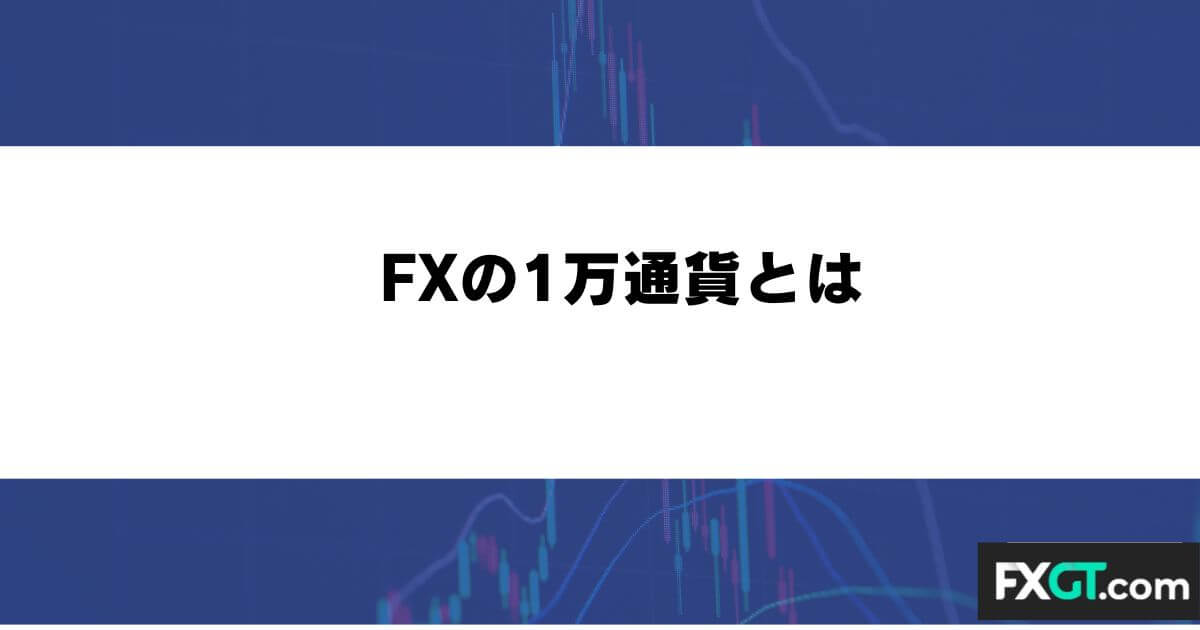 FXの1万通貨とは