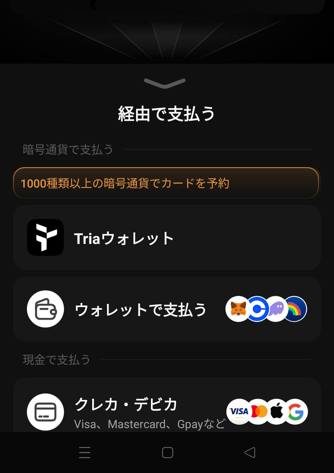 支払い方法